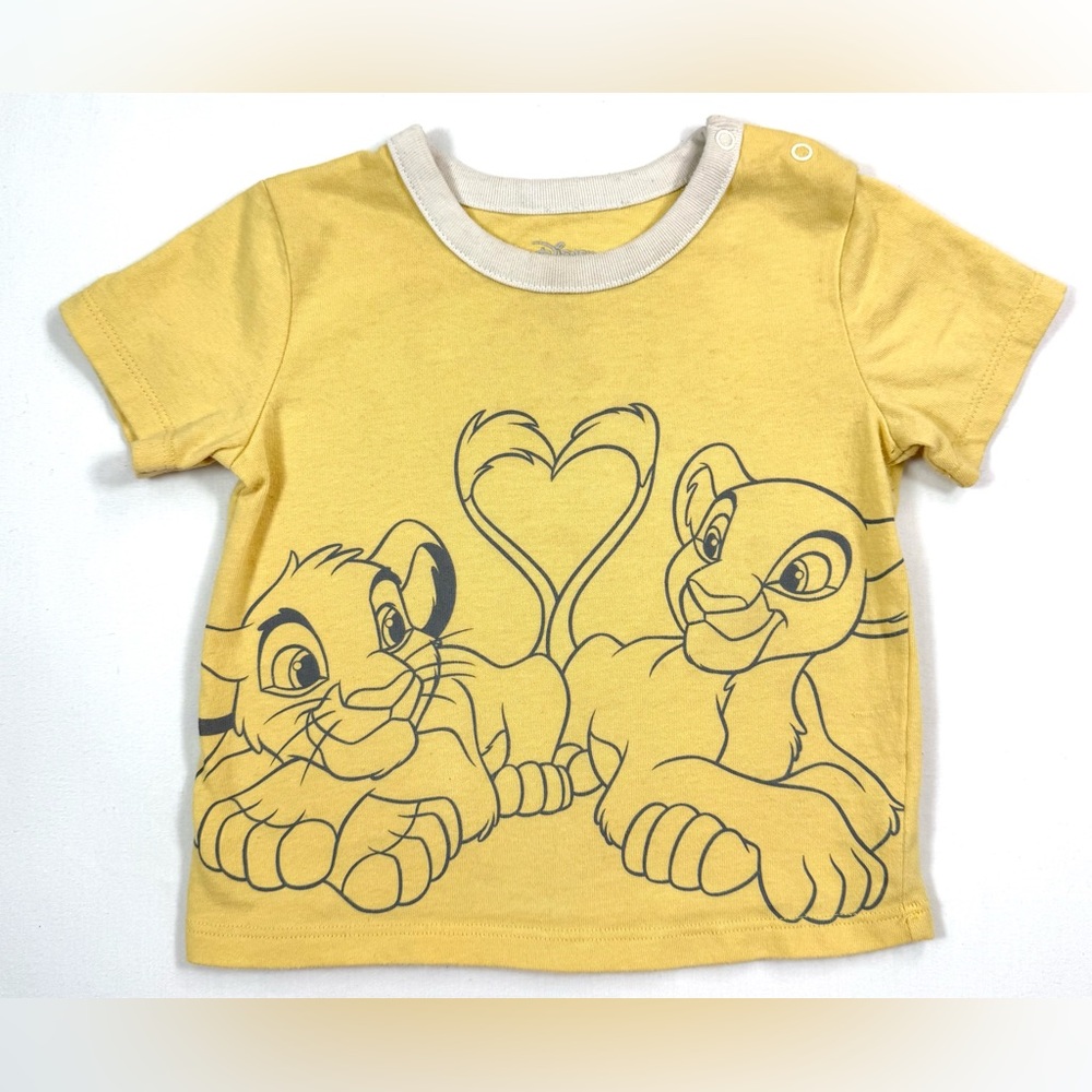 DISNEY BABY Toddler Retro Lion King Simba & Nala‎ Graphic T-Shirt 24M Playwear